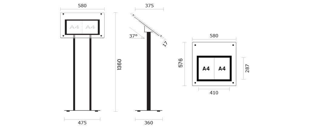 eye catching menu boards, restaurant menu boards, restaurant menu displays, illuminated menus.