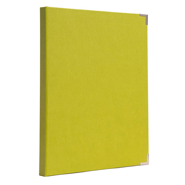 Foom folder with custom metal plate