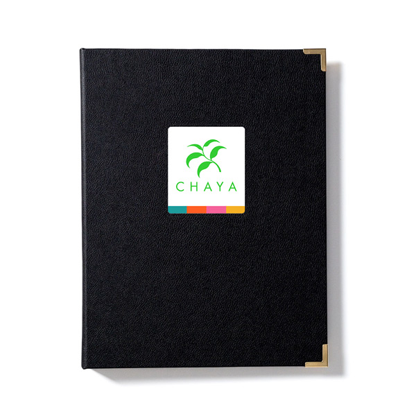 Foom folder with custom metal plate