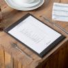 amsterdam menu boards, restaurant menu boards, magnetic clipboard, fabric specials board, cafe menu board, daily menu boards, fabric menu board.