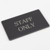 titan engraved metal sign suitable for outdoor use