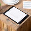 oxford menus, leather menu boards, restaurant menu boards, magnetic clipboard, fabric specials board, cafe menu board.
